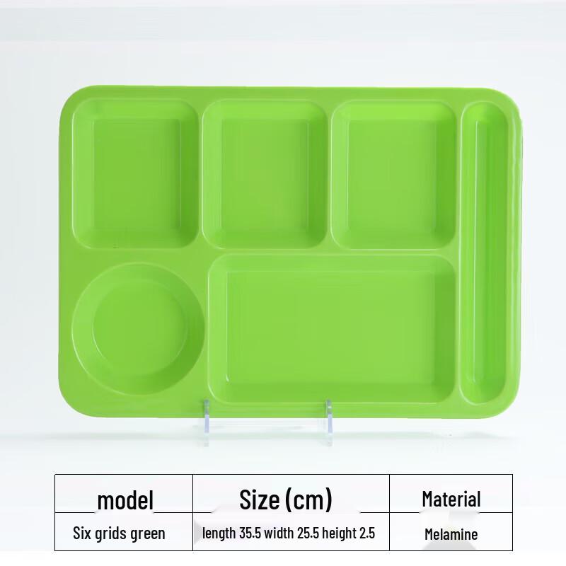 

Melamine Divided Lunch Tray