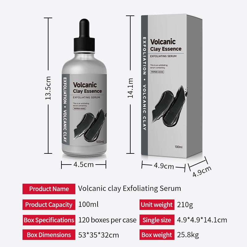 Volcanic Clay & Deep Sea Mud Exfoliating Serum Deep Sea Exfoliating Serum