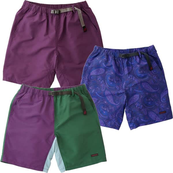 

Мужские шорты-амфибии Gramicci из шелковистой ткани, компактно складывающиеся, G2SM-P024 [N1] Фиолетовый XXL