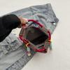 Carto embroidered handbag - casual and fashiable, single shoulder bag, lightweight, suitable for commuting, crossbody bag