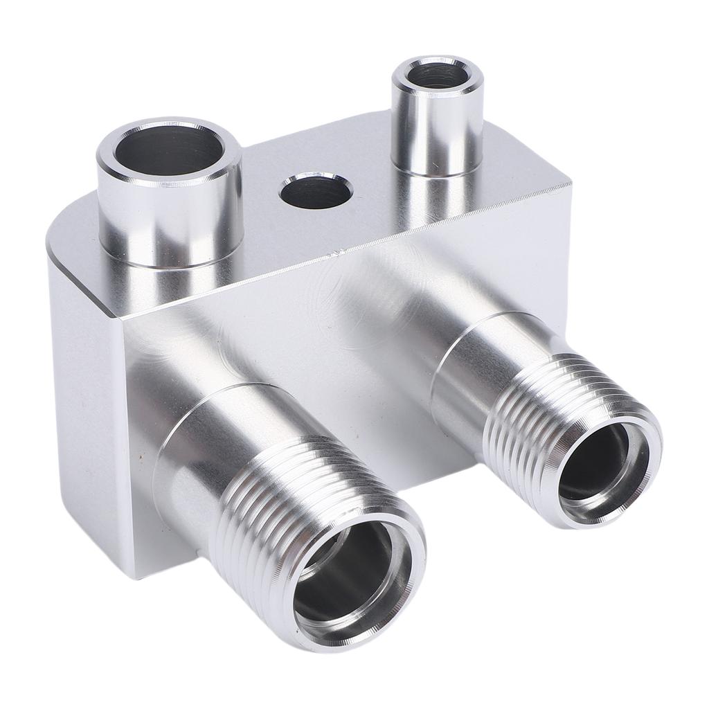 Engine Conversion AC Line Compressor Adapter Fitting Aluminium Alloy Replacement for L86 L82 L83 AC Compressor
