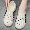 Couple Style External Wearing Hole Shoes Non slip Tulip Slippers Outdoor Footwear Beach Casual Comfort Clogs Men's Sandals