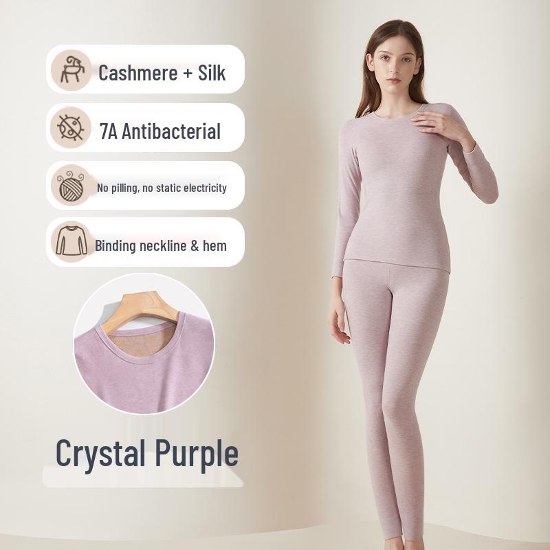 

Мужской и женский утолщенный термобелье: Кашемир Шелк Бархат Шерсть для Осени и Зимы. XXXL (Women: 150-165 jin, Men: 180-200 jin)