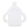 Baby Teether Cartoon Bottle Shape One Piece Soft Flexible Baby Silicone Teether Baby Teething Chew Toys
