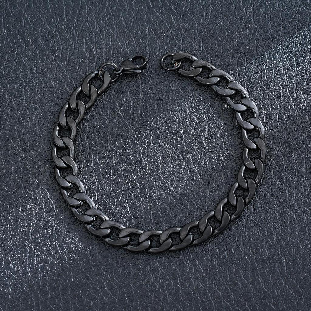 Men's Retro Cuban Link Stainless Steel Hip Hop Bracelet