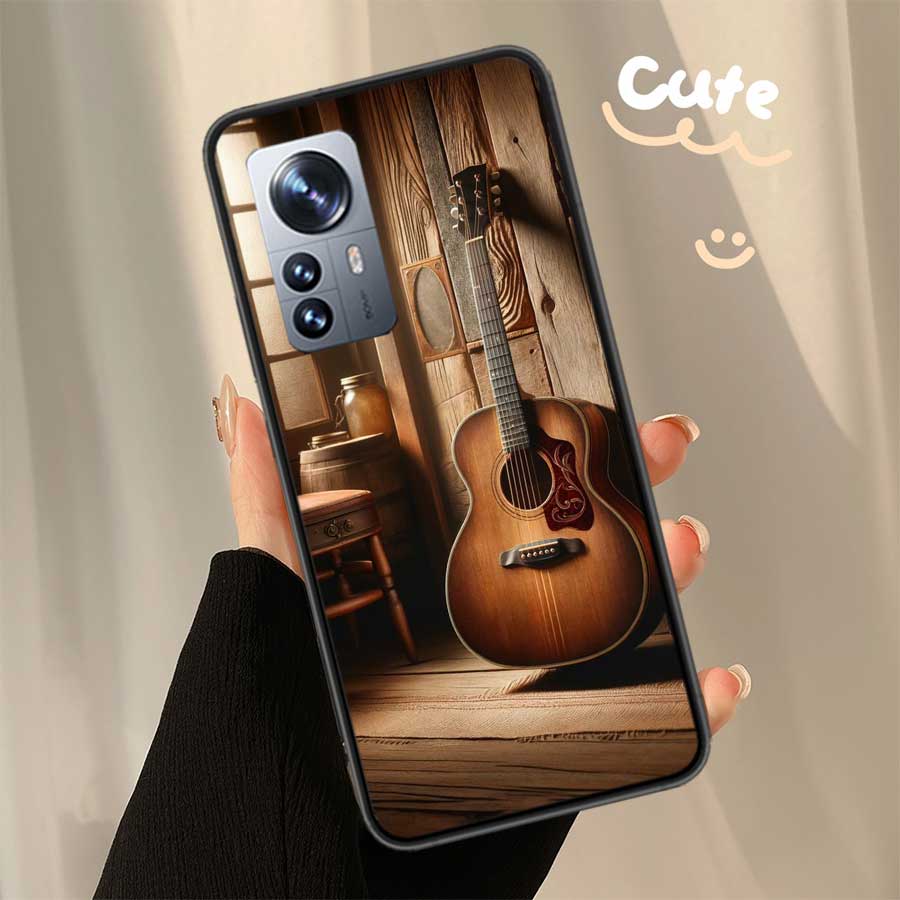Guitar Collection Phone Case For Xiaomi Poco F7 Mi 14 Ultra 15 13 12 Pro 11T 10T 12T Pro 12X 11i 11 10 Lite 5G 9 8 Cover Capa Co