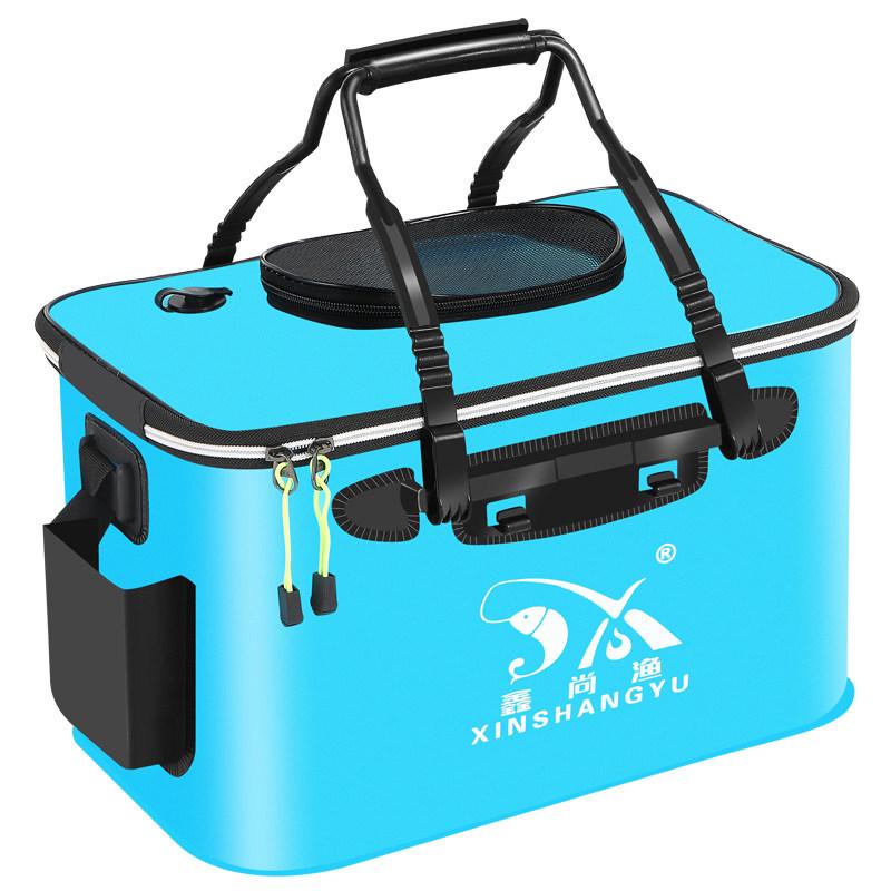 Foldable EVA Fish Keeper Bucket - Thickened Waterproof Fishing Gear