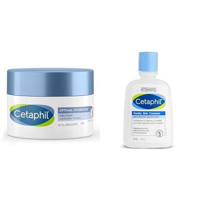 Optimal Nemlendirme Günlük Krem 50g Hafif Nemlendirici & 125 ml için Temizleyici, B5 Vitamini
