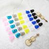 5PCS/Pack Mix Color Silicone Thimbles 3 Sizes Available Multifunctional Protective Finger Sleeve Guitar Practice Accessories ZYF