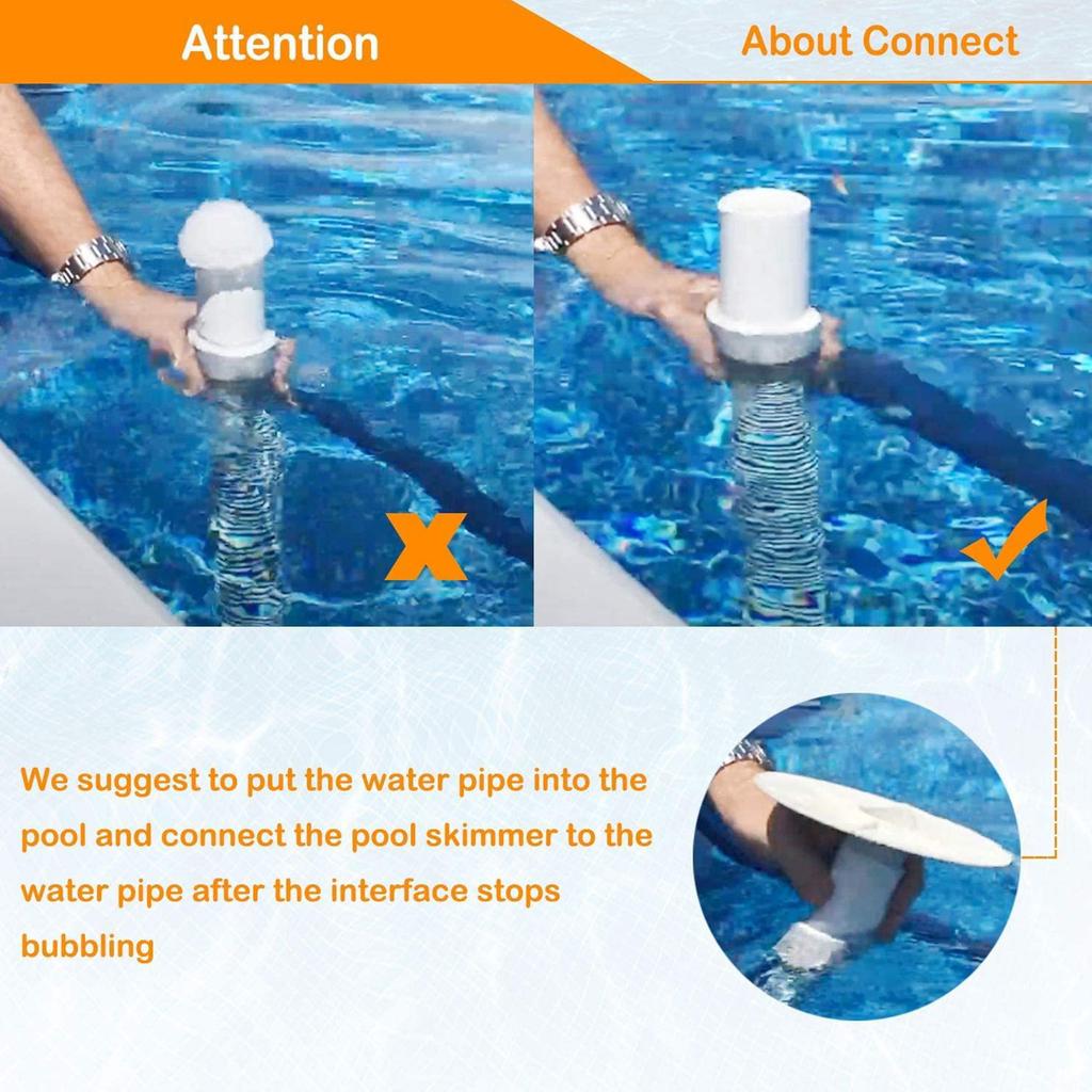 Above Ground Swimming Pool Vacuum Plate Skimmer Cover Efficiently Remove Debris Maintain Clear Water for 513330 SP1091WM