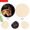 Unique Wooden Sign with Horse Pattern - Charming Round Sign for Front Door, Wall Hanging Decor - Ideal Gift for Friend & Family