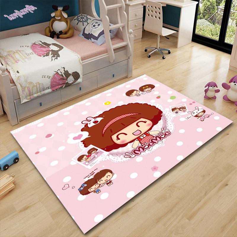 

Cartoon Cute Lovely Creativity Printed Pattern Non-slip Rug Floor Mat Living Room Carpet Decoration Picnic Carpet Tapestry 40x60cm(15x23 in)