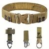 Canvas  Belt – Outdoor Polypropylene Belt with Plastic Buckle, Heavy Duty Adjustable Waist Belt, Popular Military and Training Belt