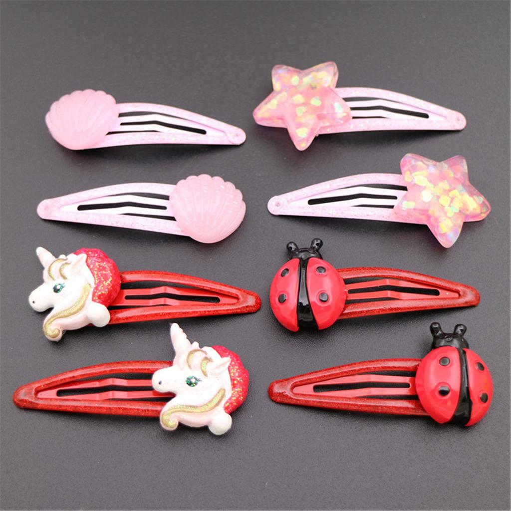 Cartoon Red Ladybug Shape Hair Rope/ Hair Clip Sweet Headdress Hair Rope Cute Red Ladybird Shape Hair Clip for Women
