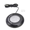 Digital LCD Round Thermometer Magnetic Suction Cup Temperature Meter for Reptile Box Fish Tank