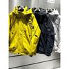 Fashionable Loose-Fitting Hooded Down Jacket for Men, Winter Thickened Warm White Duck Down Outdoor Parka Coat