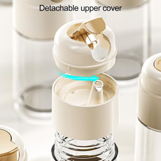 Automatic Oil Dispenser Glass Kitchen Oil Bottle with Drip-Free Spout 320ml/500ml Leakproof Sauce Cruet for Olive Oil Vinegar Soy Sauce Wine