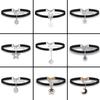 Choker Neckchain Collar Black Sexy Neckband Collar Chain Female Fashion Personality Street Fashion Jewelry