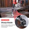 Electric Drill Plate Cutter Double Headed Metal Sheet Cutter Sharp Precise Cutting Plate Punch Electric Drill Plate Cutter for Copper