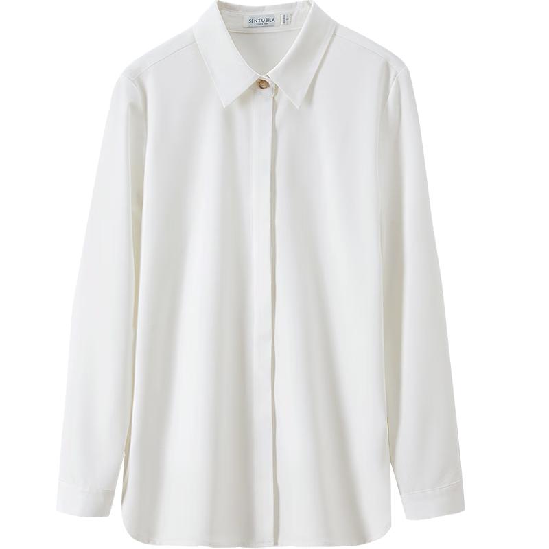 Women's Wrinkle-Resistant Long-Sleeve Formal Shirt