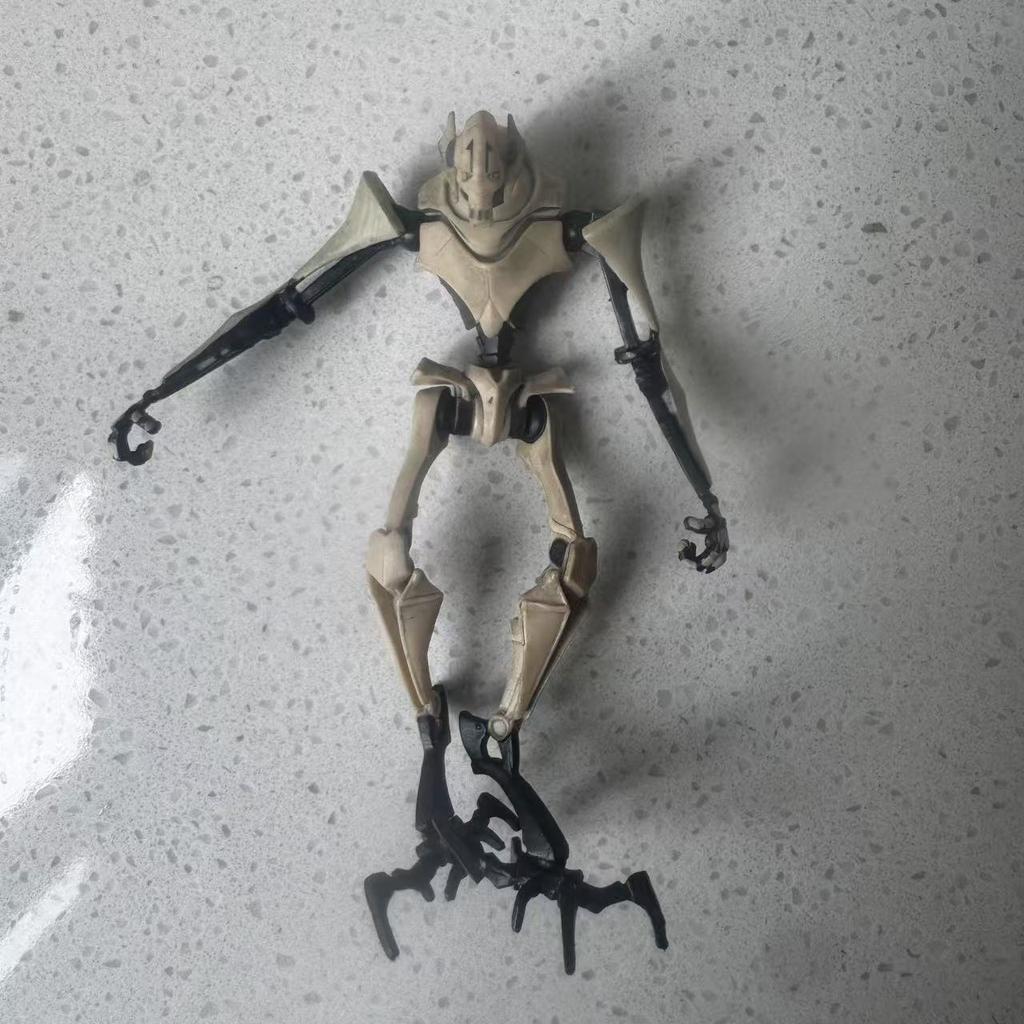 Grievous Mace Windu Commander Cody Joints Movable 3.75-inches Action Figure Model Ornament Children Toys