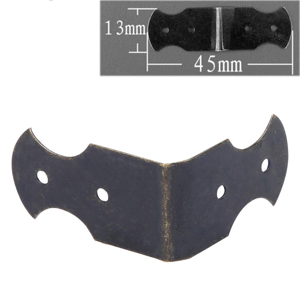 50PCS Wooden Case Corner  or Jewelry Box   Cover Guard Bronze   Corner