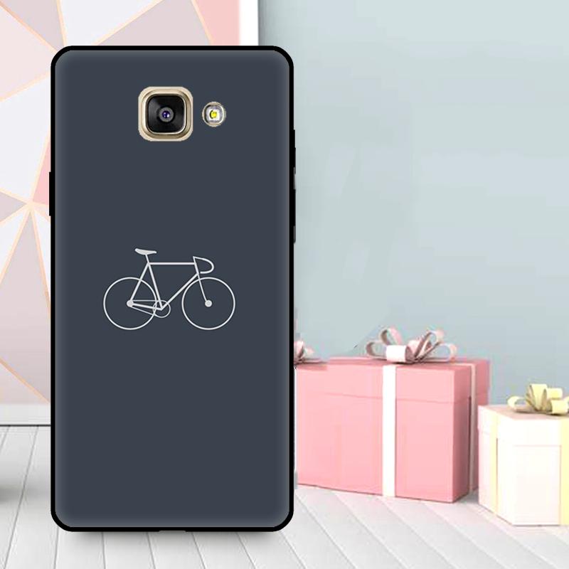 Bike Cycling Art Case For Samsung Galaxy A3 A5 2016 2017 A6 A7 A8 A9 2018 J1 J3 J4 J5 J6 Plus J7 J8 Cover
