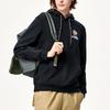 Fila Embroidered Logo Sports Casual Hoodie Men Hoodies Black F11M148215F-BK