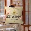 Marke M-Moet C-Chandon Luxus Kissenbezug Cartoon Geschenk Kissenbezug Schlafzimmer Zuhause Sofa Stuhl Sitz Dekor Kissenbezug