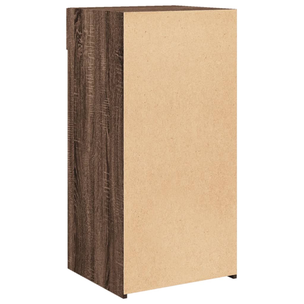 Sideboard Brown Oak Effect 45 x 42.5 x 93 cm Engineered Wood