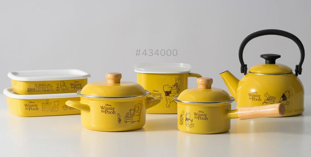 Fuji Enamel Disney Winnie the Pooh Kettle, 1.8L (DYQ-1.8K.P)