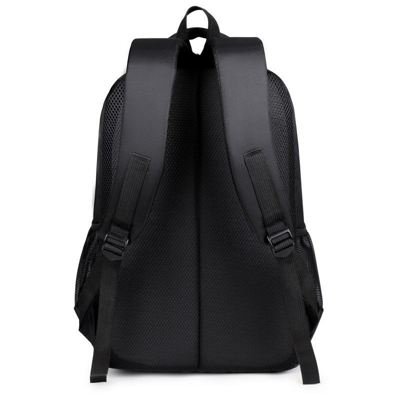 Men Oxford Backpacks Students School Bags Business Laptop Bag Commuter Daypack Large-Capacity Waterproof Durable Travel Rucksack
