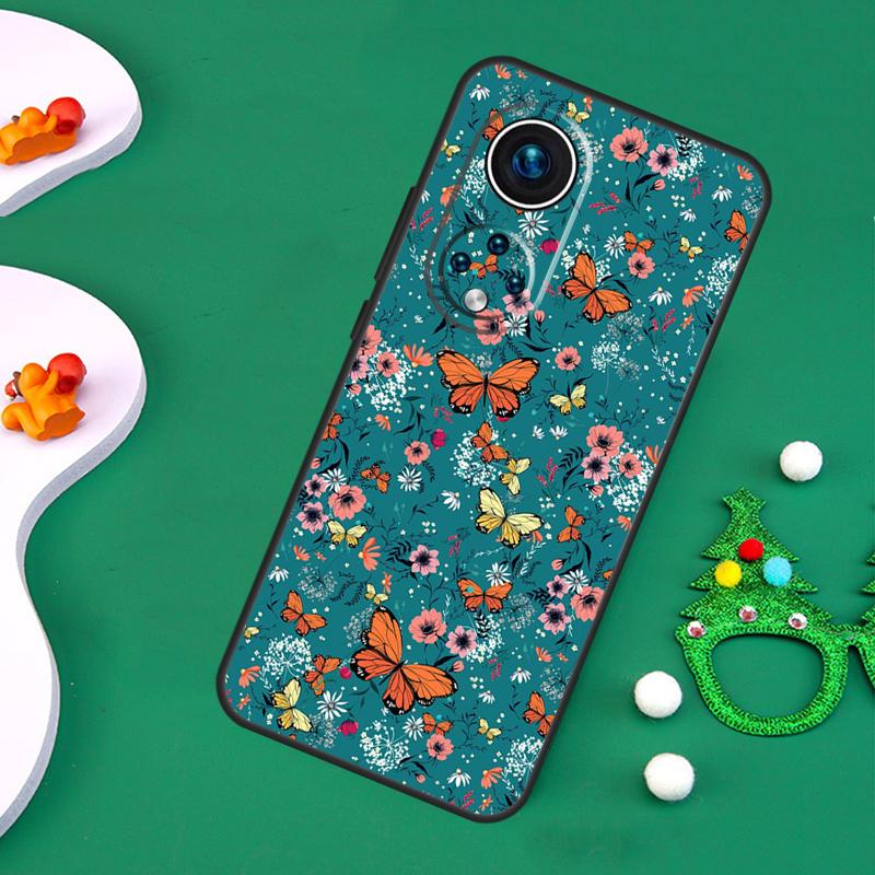 Luxury Butterfly Case For Honor 200 Pro X9c X9b X9a X8a X8b X7a X6a X8 X9 50 70 90 Magic 5 6 7 Lite Cover