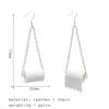 1Pair Sterling Toilet Paper Roll Earrings Hook Ear Wire Polymer Clay Handmade