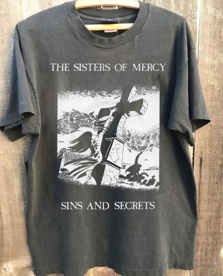 

The Sisters of Mercy Sins And Secrets Black Unisex S-5XL VM8784 Unisex T-Shirt XXXXL