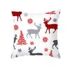 New Christmas Pillowcases Home Office Decoration Printed Linen Cushion Supplies