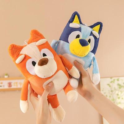 Children's Toys Cartoon Animation Bluey Bingo Family Plush Doll Gifts Cute Doll Doll Machine Animal