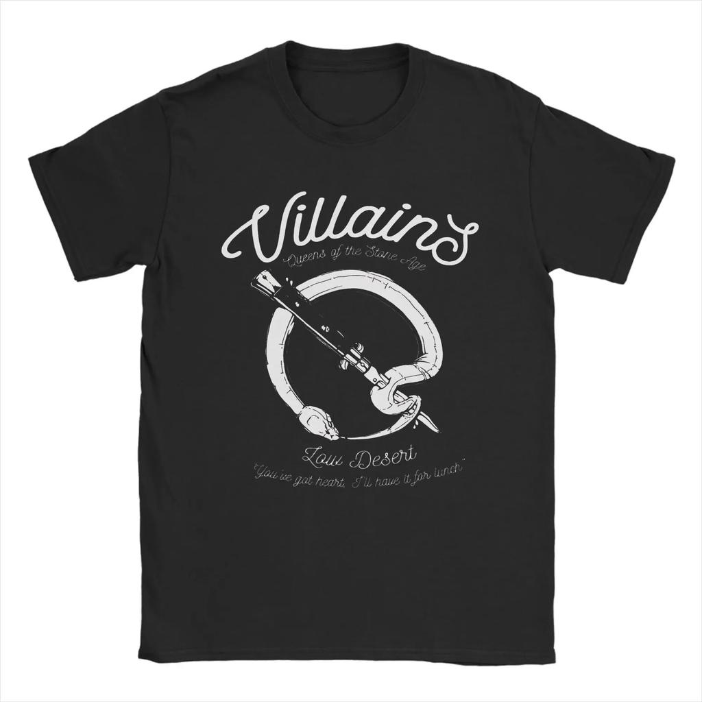 T-shirt Graphique Queens of The Stone Age Populaire Manches Courtes Streetwear Hauts Plage Coton Meilleure Vente T-shirt Oversize