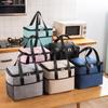 Cationic Waterproof Insulated Large Lunch Bag with Ice Pack for Picnics and Travel