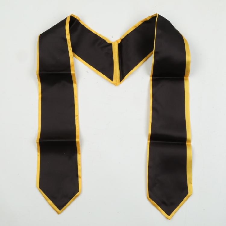Estola de graduación de satén unisex para adultos. Estola de honor para graduación de estudiantes.