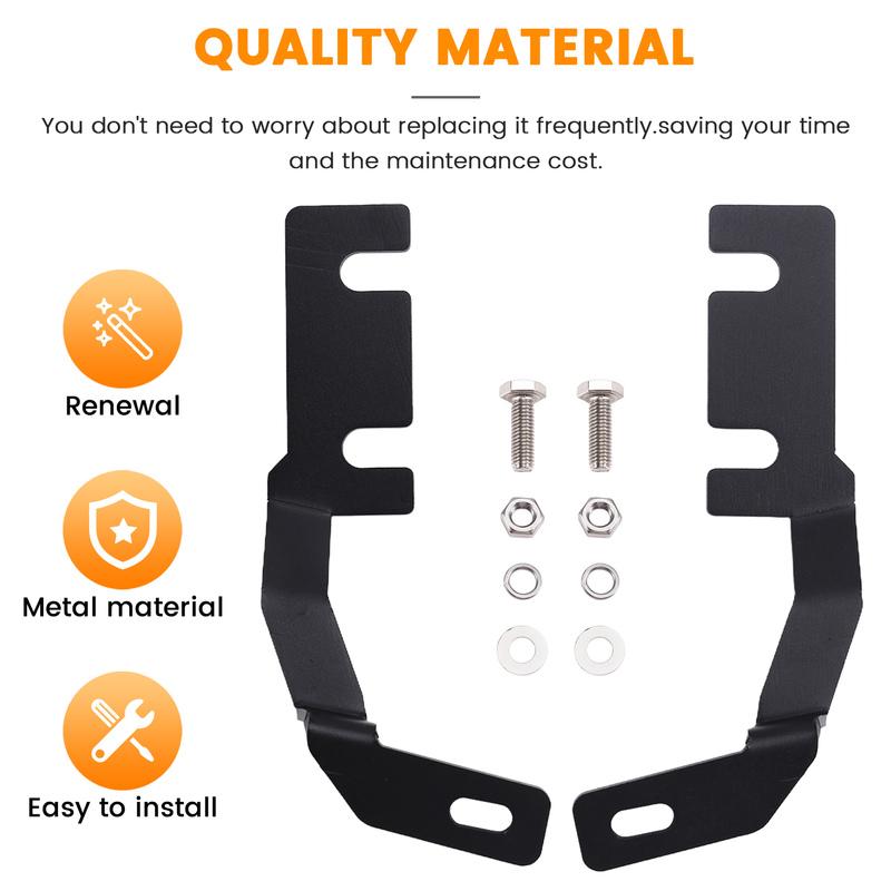 A-Pillar Light Mounting Bracket For Ford Ranger 2018-2022 Car Hood Spotlight Installation Kit