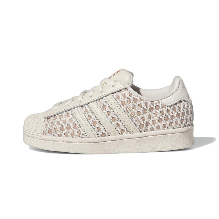 Adidas Ivy Park x Superstar Little Kid Ivytopia Kids Sneakers Cream Off-White Magic-Earth HP9537