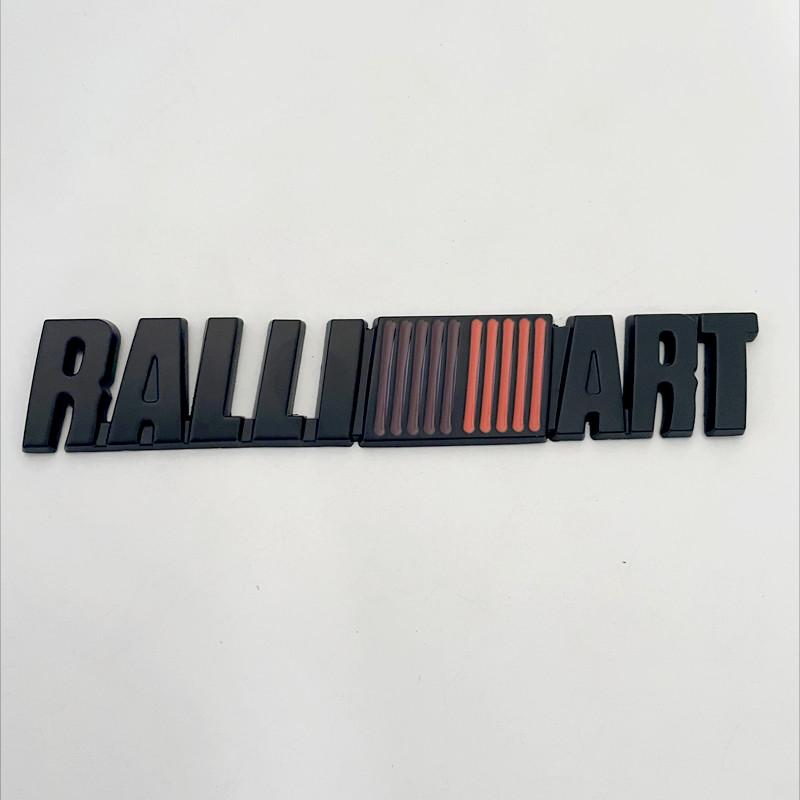 3D kovový styl auta RalliArt Přední mřížka Znak Zadní víko kufru Samolepka Pro RalliArt Lancer Ralli Art 9 10 Asx