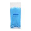 100 Pieces/Pack 4x200mm Cable Tie Can Be Released Fixed Bound Disassembled Slip Fastening Loops Nylon Tie