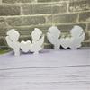 Elegant Sturdy Silicone Mould Featuring Boy and Girl with Heart Ornament for Creative Jewelry Making and Decoration