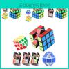 Classic 5.7cm Kids Magic Cube Puzzle With Smooth Turning And Colorful Design For Brain Development