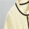 Summer Knitted Dress Fashion Women's Short Sleeve Waist slimming A-line Dress