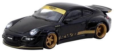 Speedmaster Japan TARMACWORKS Scale RWB 997 Black Finished Model 1/64 T64-TL057-BK
