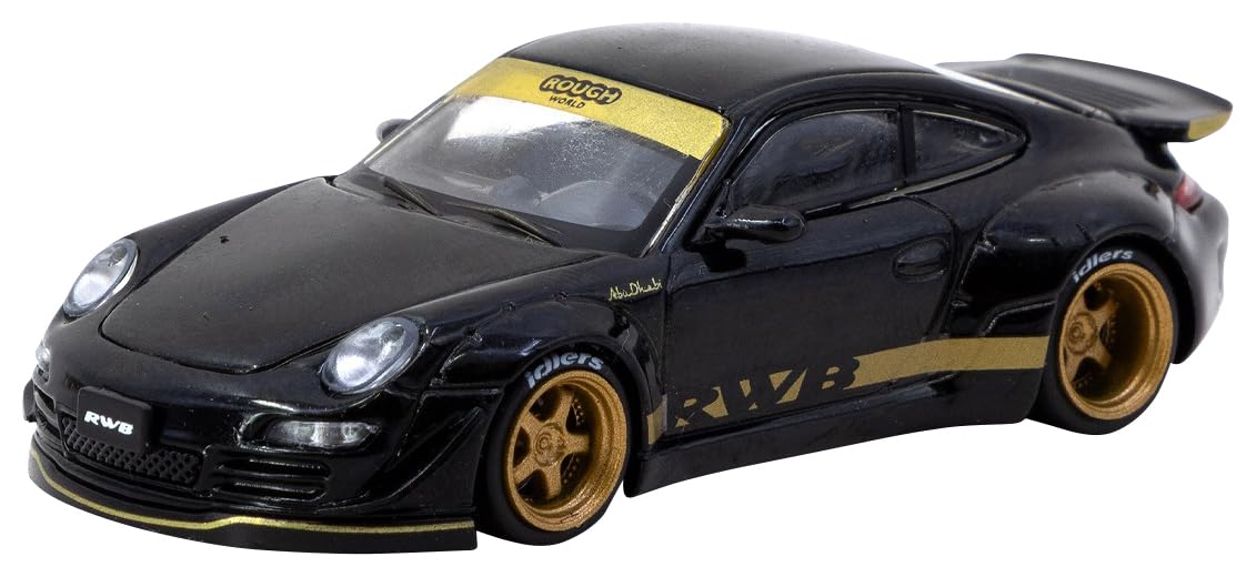 

Speedmaster Japan TARMACWORKS Масштабная модель RWB 997 Черная отделка 1/64 T64-TL057-BK