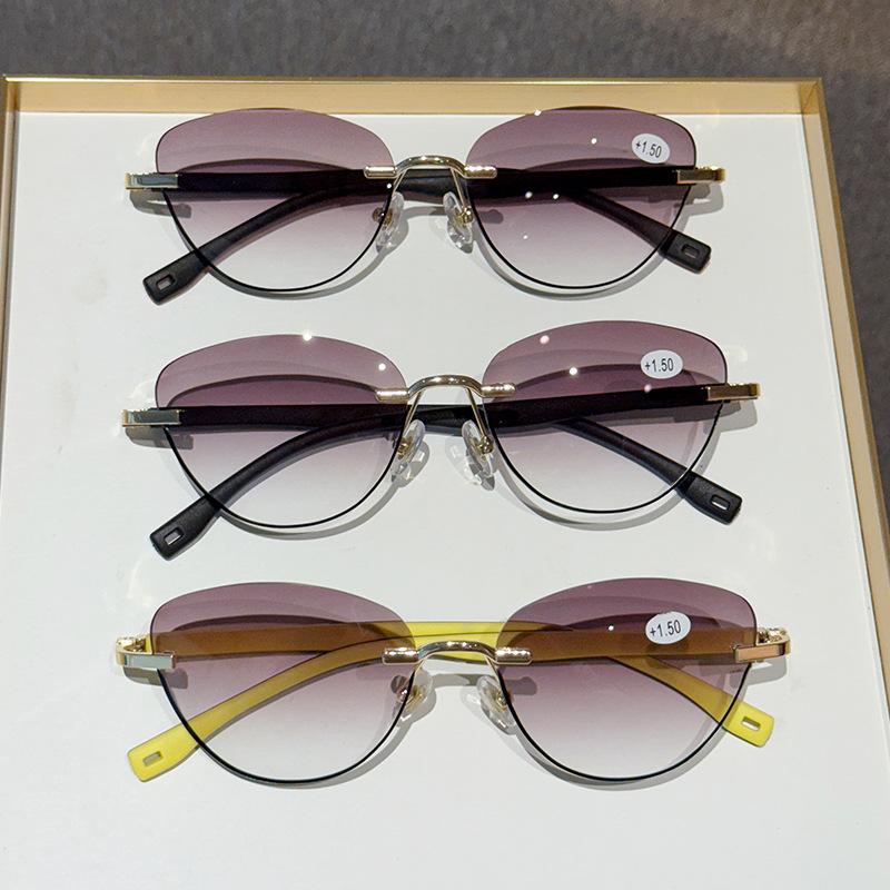 Novos Óculos de Presbiopia Olho de Gato Óculos de Sol Esportivos ao Ar Livre da Moda Proteção Solar Óculos de Leitura Para Homens e Mulheres